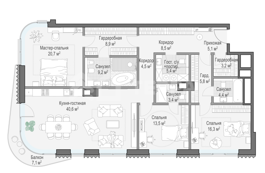 Объект ID 700000047 - Квартира