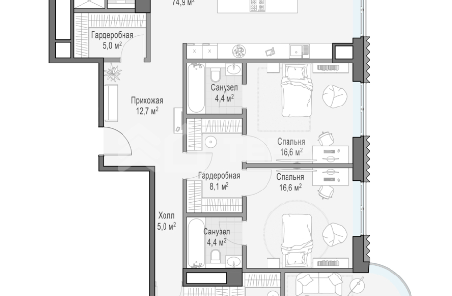 Объект ID 700000070 - Квартира
