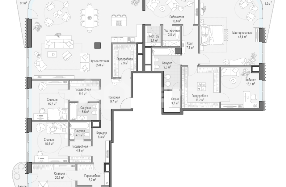 Объект ID 700000067 - Квартира