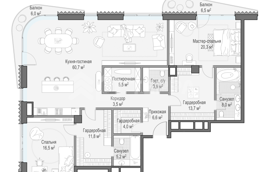 Объект ID 700000018 - Квартира