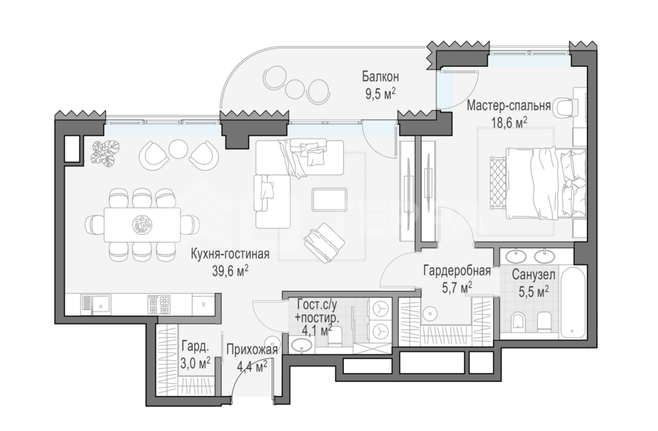 Объект ID 700000051 - Квартира