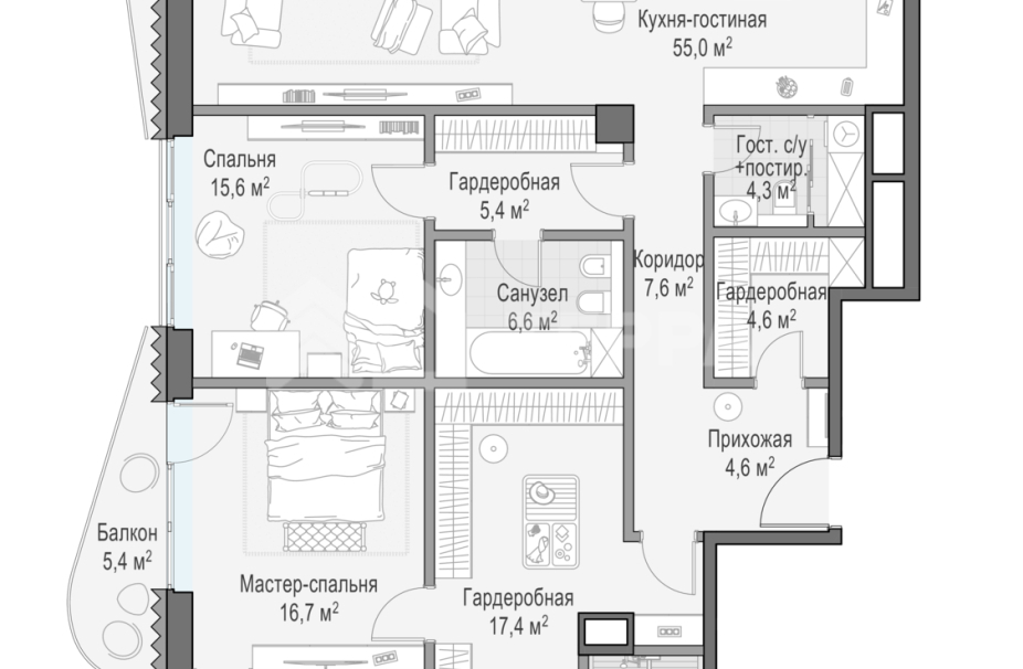 Объект ID 700000094 - Квартира