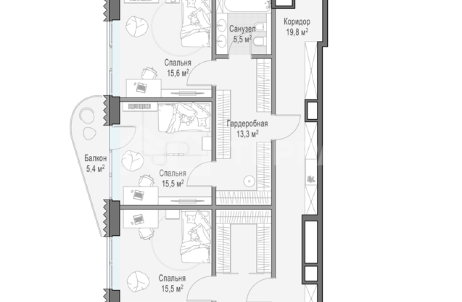 Объект ID 700000076 - Квартира