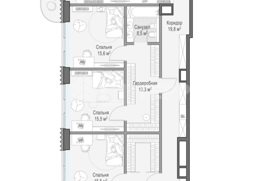 Объект ID 700000073 - Квартира