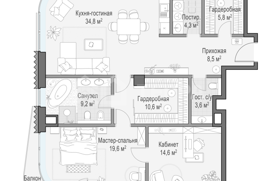 Объект ID 700000028 - Квартира
