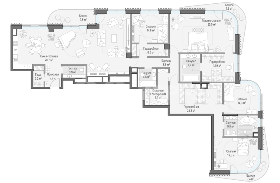 Объект ID 700000042 - Квартира