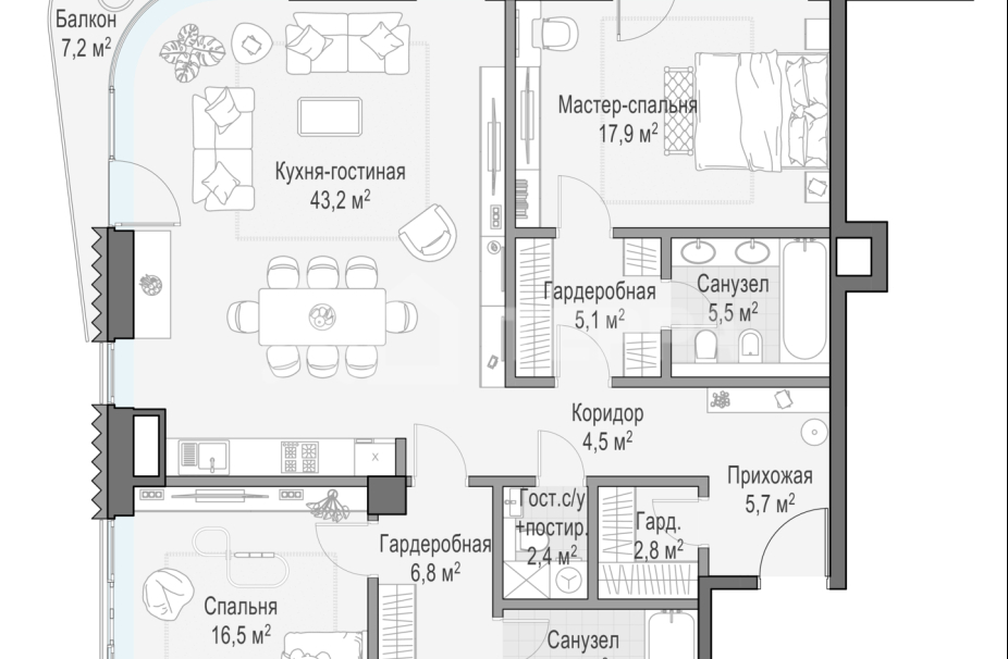 Объект ID 700000029 - Квартира