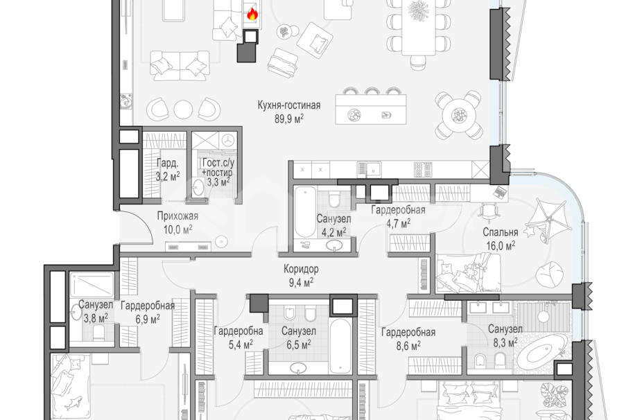 Объект ID 700000057 - Квартира