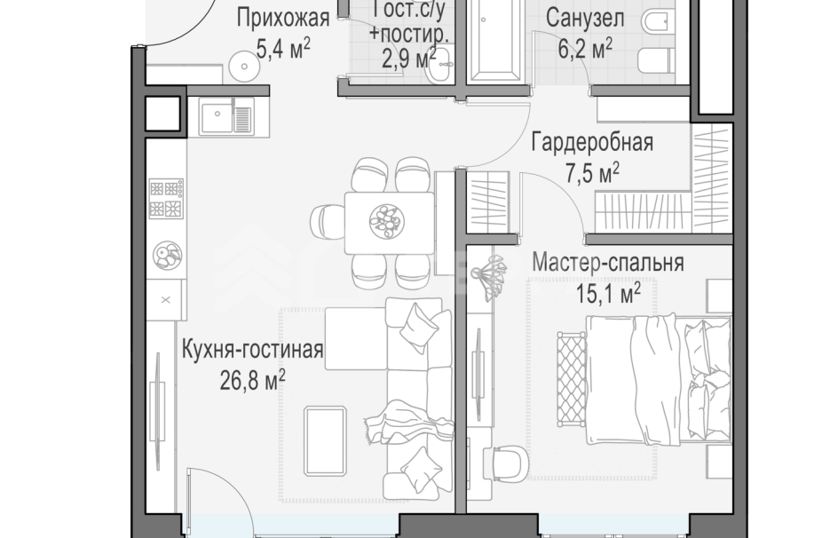 Объект ID 700000040 - Квартира