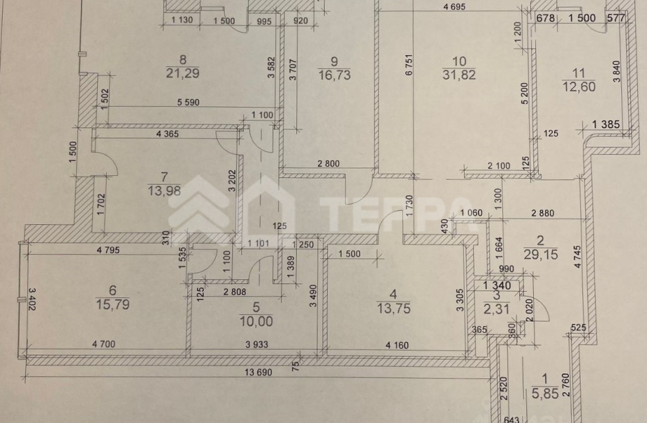 Объект ID 17231 - Квартира