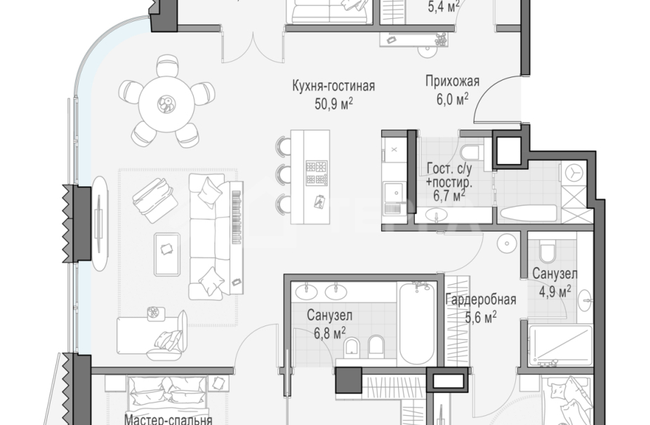 Объект ID 700000104 - Квартира