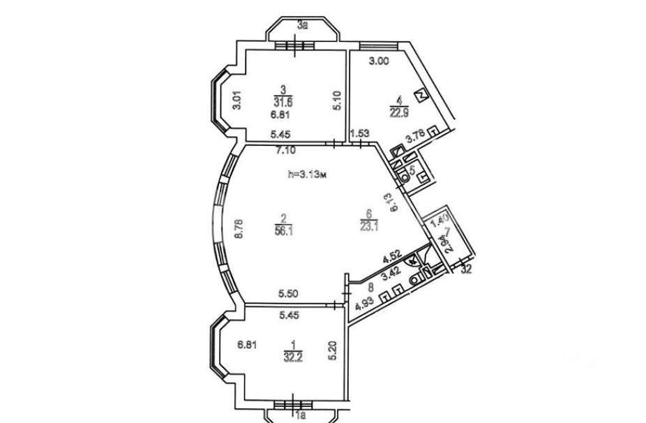 Объект ID 17066 - Квартира