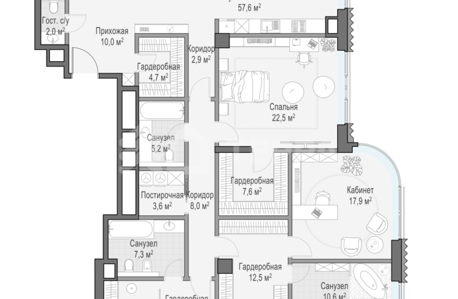 Объект ID 700000034 - Квартира