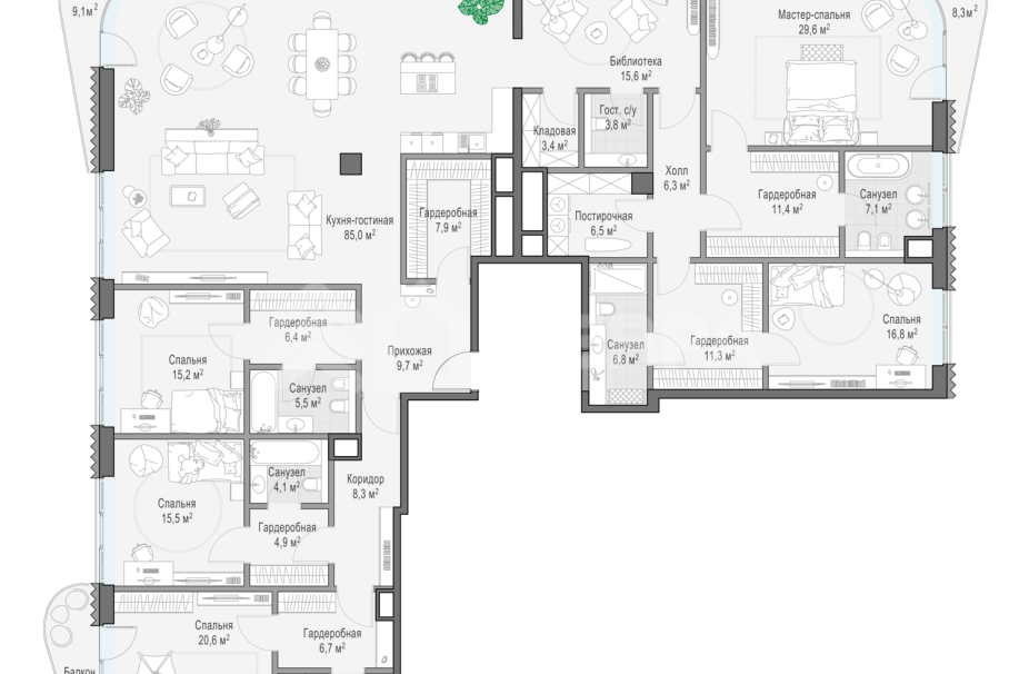 Объект ID 700000067 - Квартира