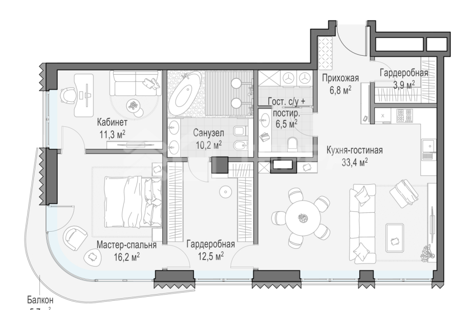 Объект ID 700000088 - Квартира