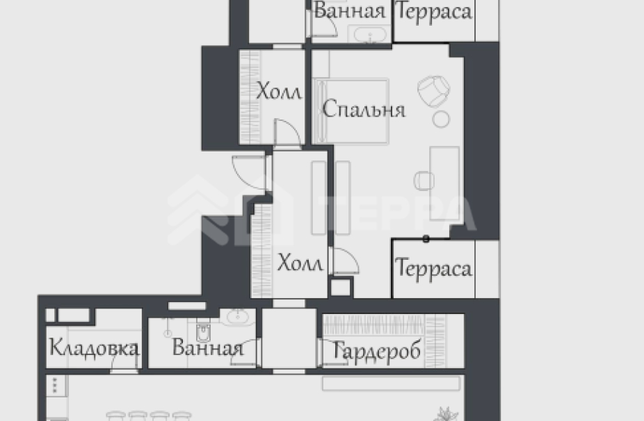 Объект ID 17297 - Квартира