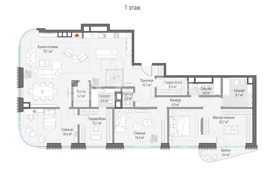 Объект ID 700000036 - Квартира