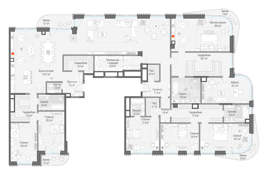 Объект ID 700000043 - Квартира