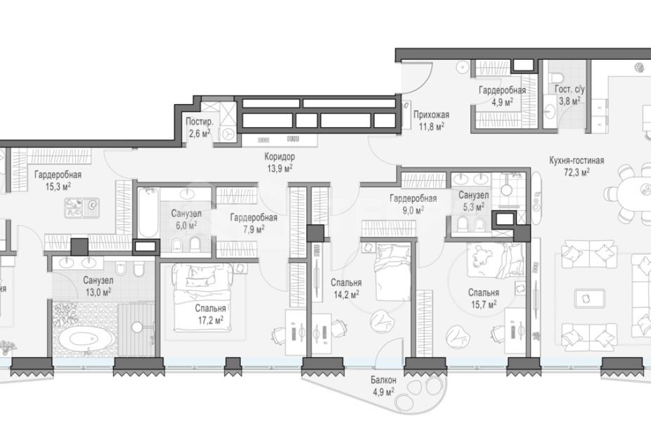 Объект ID 700000063 - Квартира