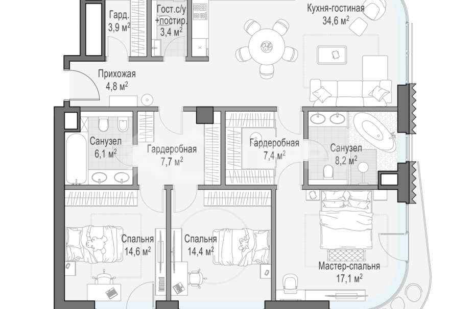 Объект ID 700000019 - Квартира