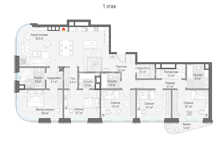 Объект ID 700000036 - Квартира