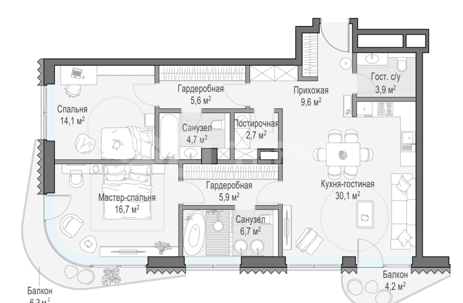 Объект ID 700000092 - Квартира