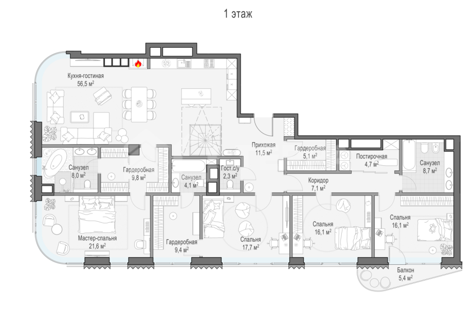 Объект ID 700000036 - Квартира