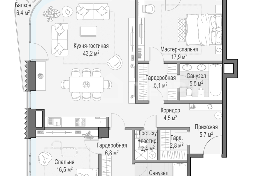 Объект ID 700000022 - Квартира