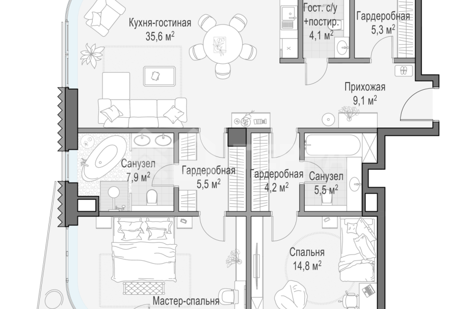 Объект ID 700000032 - Квартира
