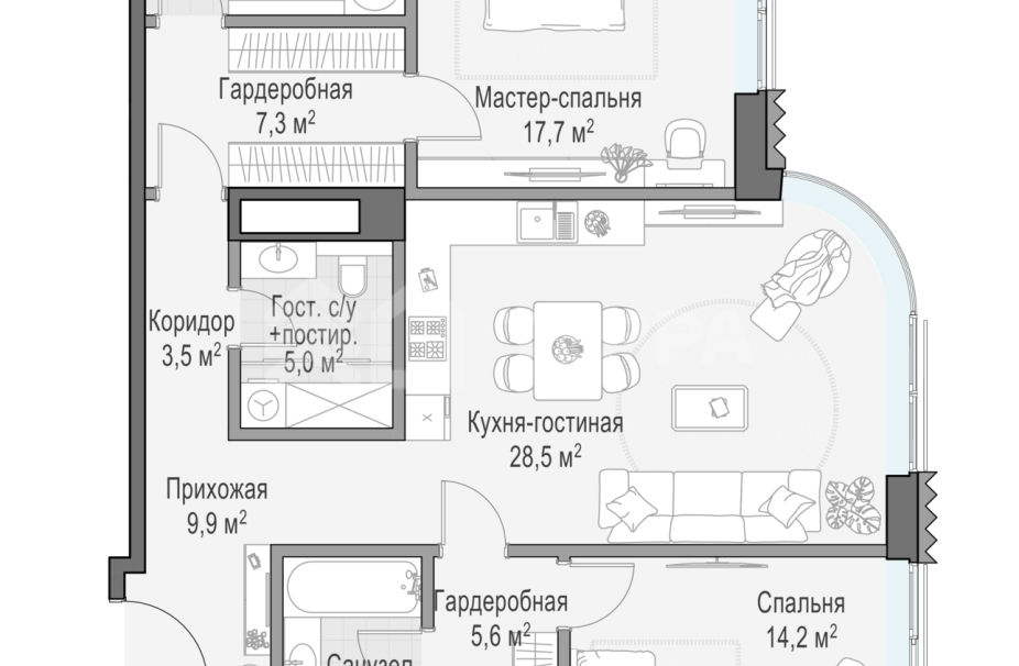 Объект ID 700000060 - Квартира