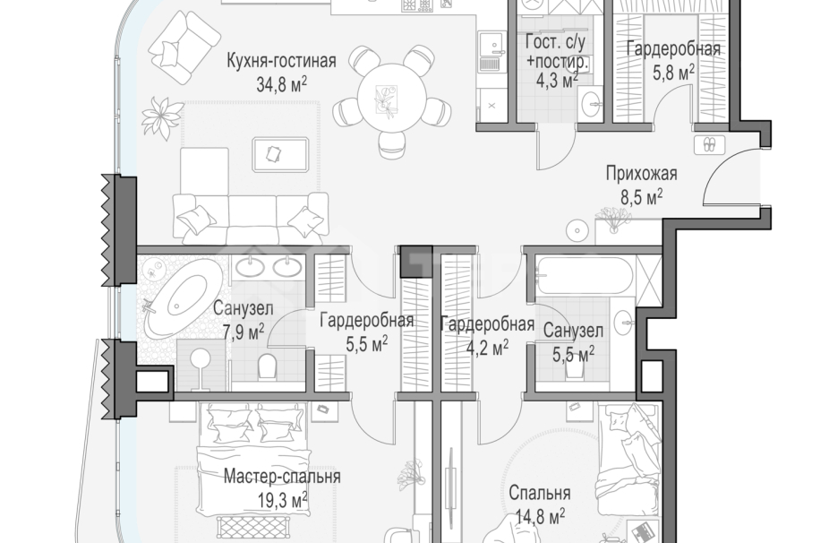 Объект ID 700000017 - Квартира