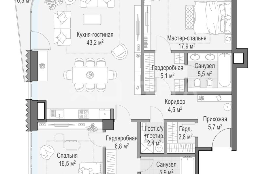 Объект ID 700000026 - Квартира