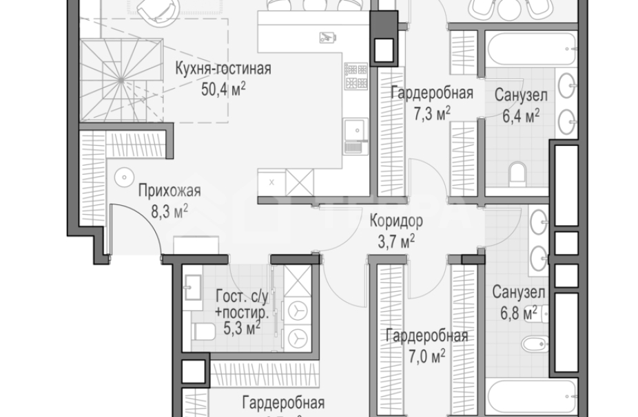 Объект ID 700000050 - Квартира