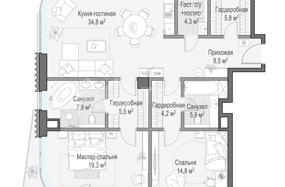 Объект ID 700000028 - Квартира
